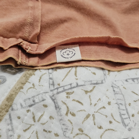 Ces Femme Organic Cotton Burnt Orange Top. NWT - Picture 10 of 13